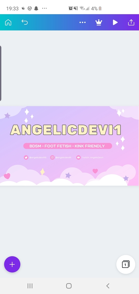 angelicdevil1 onlyfans leaked picture 1