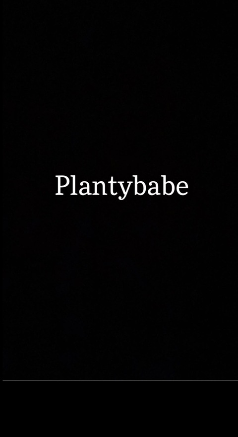 plantybabe onlyfans leaked picture 1